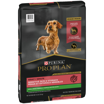 Purina Pro Plan Specialized Adult Small Breed Sensitive Skin & Stomach Salmon & Rice Formula Dog Food