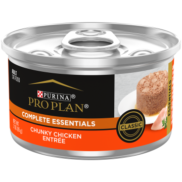 Purina Pro Plan Complete Essentials Adult Chunky Chicken Entr&eacute;e Cat Food