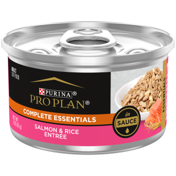 Purina Pro Plan Complete Essentials Adult Salmon & Rice Entr&eacute;e Cat Food