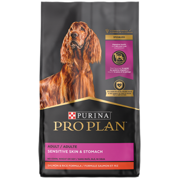 Purina Pro Plan Specialized Adult Sensitive Skin & Stomach Salmon & Rice Formula Dog Food