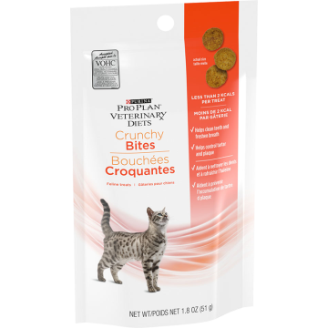 Purina Pro Plan Veterinary Diets OM Crunchy Bites Cat Treats