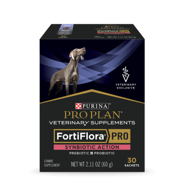 Purina Pro Plan Veterinary Supplements FortiFlora PRO Synbiotic Action Canine Probiotic Supplement