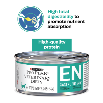 Purina Pro Plan Veterinary Diets EN Gastroenteric Feline Formula (Canned)