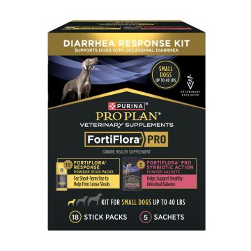 FortiFlora PRO Diarrhea Response Kit Dog Digestive Health Supplement