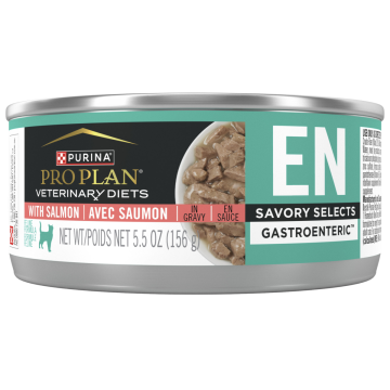 Purina Pro Plan Veterinary Diets EN Gastroenteric Savory Selects Feline Formula with Salmon (Canned)