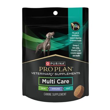 Bag of Pro Plan Veterinary Supplements Multi Care Canine Supplement. 