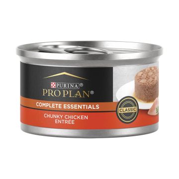 Purina Pro Plan Complete Essentials Adult Chunky Chicken Entr&eacute;e Cat Food