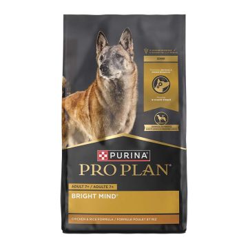Purina Pro Plan Bright Mind Adult 7+ Chicken & Rice Formula Dog Food