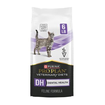 Pro Plan Veterinary Diets DH Dental Health Dry Cat Food.