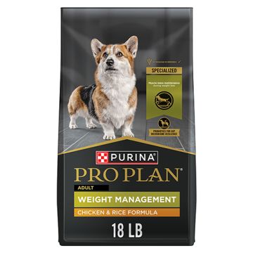 Purina Pro Plan Specialized Weight Management Dog Food Chicken and Rice Formula