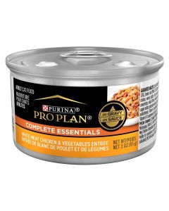 Pro Plan Complete Essentials White Meat Chicken & Vegetable in Gravy Wet Cat Food