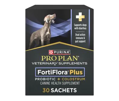 PPVS FortiFlora Plus - Probiotic & Colostrum | Pro Plan Vet Direct