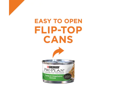 Purina Pro Plan Complete Essentials Adult Turkey & Vegetables Entree in Gravy Cat Food