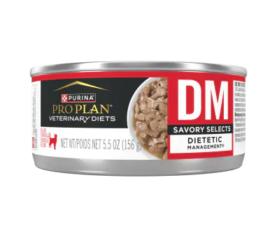PPVD DM Savory Selects Dietetic Wet Cat Food Pro Plan Vet Direct