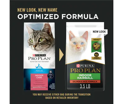 Pro Plan Indoor Hairball Salmon Rice Cat Food Pro Plan Vet Direct