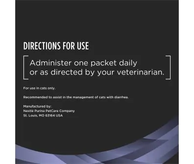 Purina Pro Plan Veterinary Supplements FortiFlora PRO Synbiotic Action Feline Probiotic Supplement - 1 box (30 sachets)