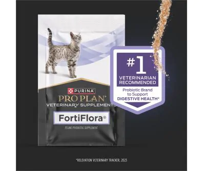 PPVS FortiFlora Powder Cat Supplement | Pro Plan Vet Direct