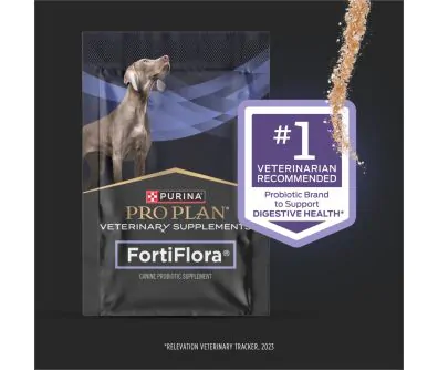 PPVS FortiFlora Powder Dog Supplement | Pro Plan Vet Direct