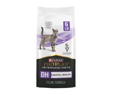 Pro Plan Veterinary Diets DH Dental Health Dry Cat Food.