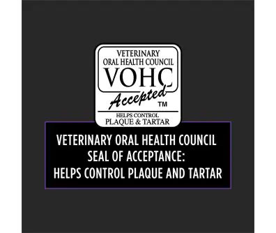 Pro Plan Veterinary Diets DH Dental Health Dry Cat Food helps control plaque and tartar.