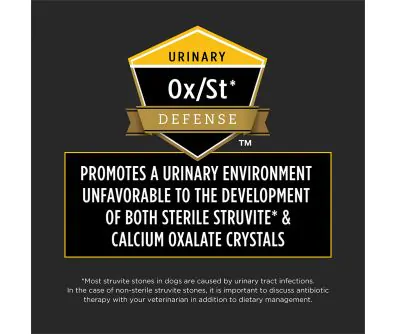 Pro Plan Veterinary Diets NC Neurocare Dry Dog Food promotes a urinary environment unfavorable to the development of crystals and stones.