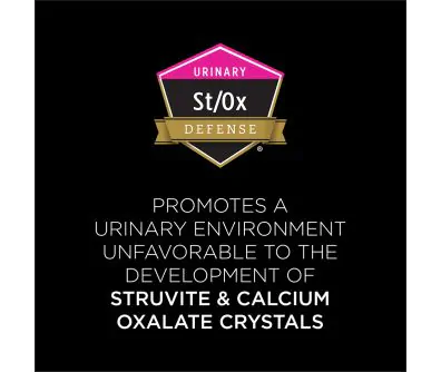 Pro Plan Veterinary Diets UR Savory Selects Urinary St/Ox Wet Cat Food promotes a urinary environment unfavorable to the development of crystals and stones.