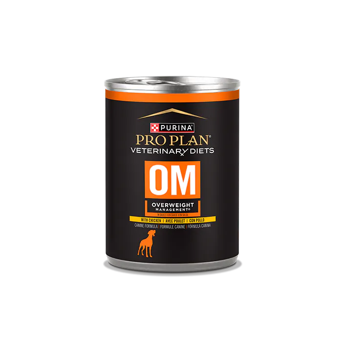Purina pro plan om canned outlet dog food
