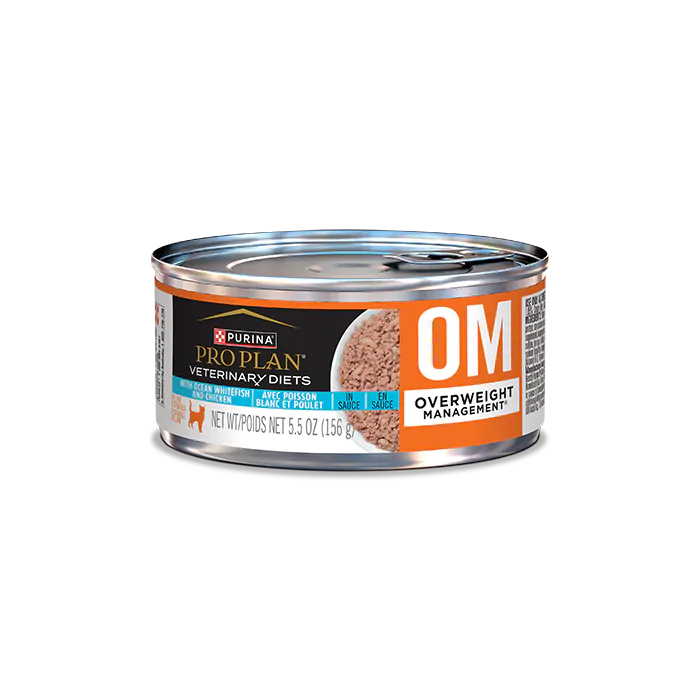 Overweight management deals cat food