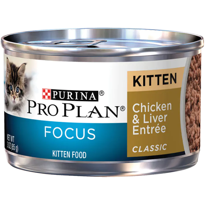 Purina pro plan hotsell kitten canned food
