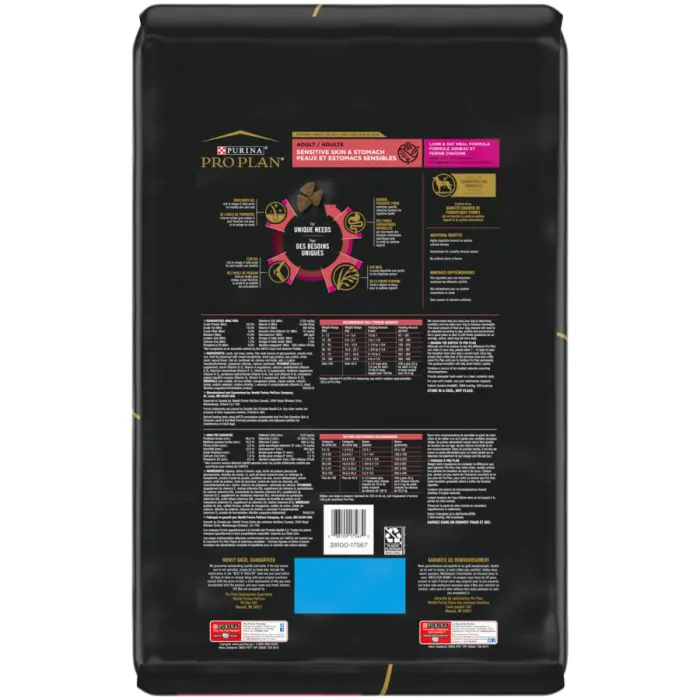 Purina Pro Plan Specialized Adult Sensitive Skin Stomach Lamb