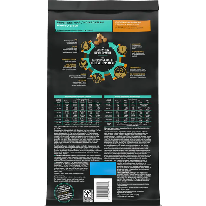 Purina pro plan puppy savor feeding chart 2025