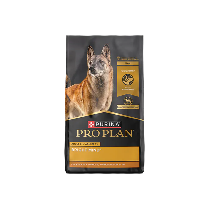 Purina Pro Plan Bright Mind Adult 7 Chicken Rice Formula Dog Food