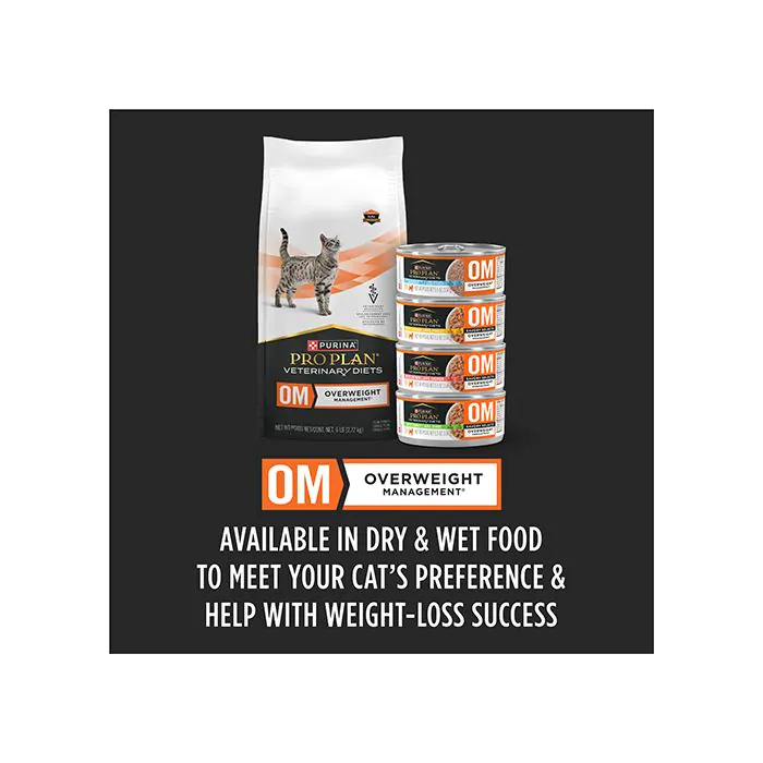 Purina om clearance wet cat food